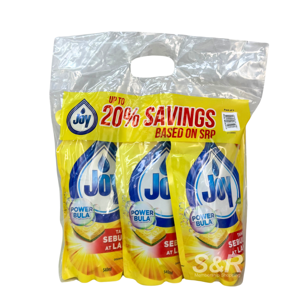Joy Dishwashing Liquid Lemon Bundle Pack 3pcs Joy Dishwashing Liquid Lemon Bundle Pack 3pcs